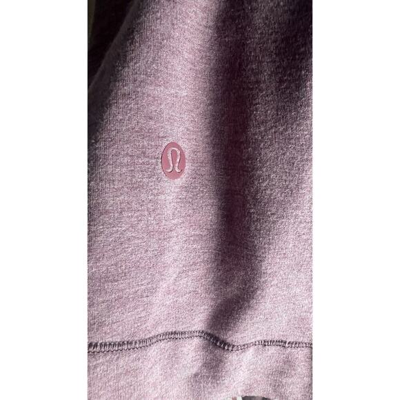 Lululemon Coast Easy Wrap Women’s Size 6 Heather Misty Merlot Cowl Neck Modal - Picture 9 of 10